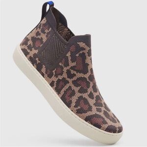 Rothy’s Chelsea Boot- Leopard Print Slip-On Women's Shoes, like new size 8.5